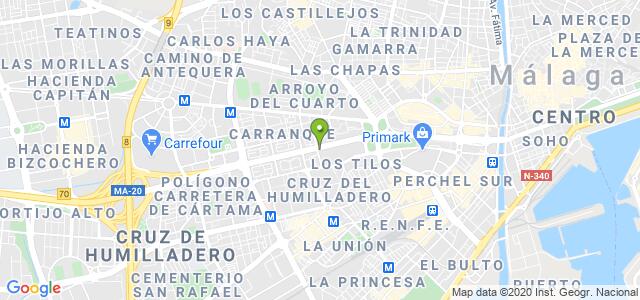 mapa de instituto nacional de la seguridad social malaga