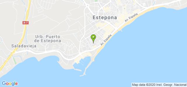 mapa de instituto social de la marina estepona