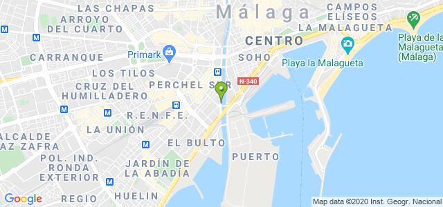 mapa de instituto social de la marina malaga