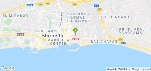 mapa de instituto social de la marina marbella
