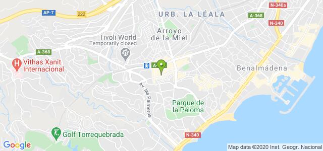 mapa de oficina de la seguridad social benalmadena