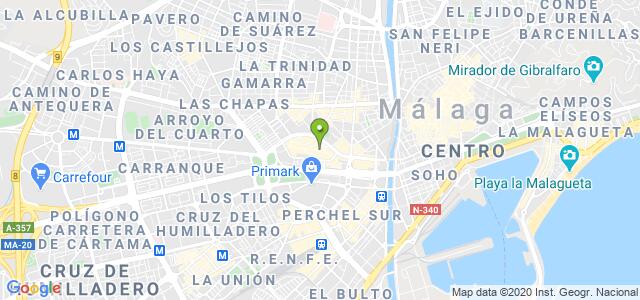 mapa de oficina de la seguridad social malaga 2