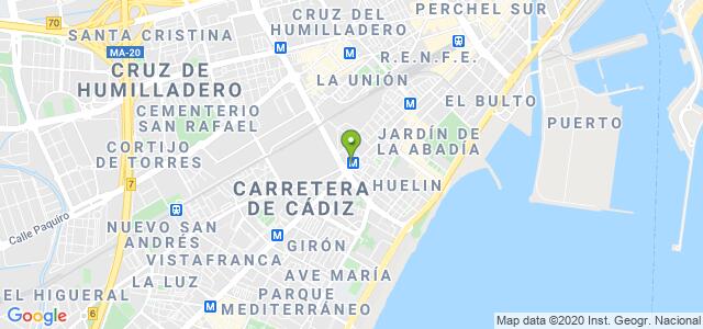 mapa de oficina de la seguridad social malaga 7