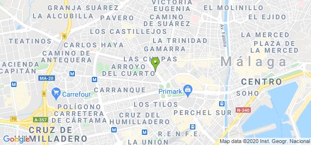 mapa de oficina de la seguridad social malaga 8