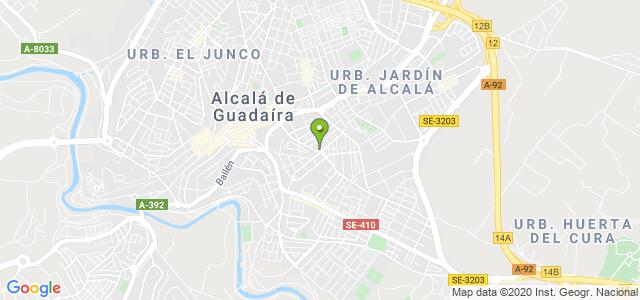 mapa de instituto nacional de la seguridad social alcala de guadaira