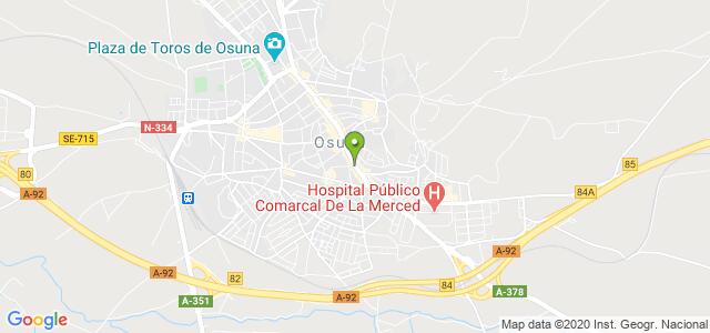 mapa de instituto nacional de la seguridad social osuna