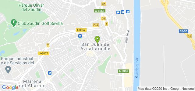 mapa de instituto nacional de la seguridad social san juan de aznalfarache