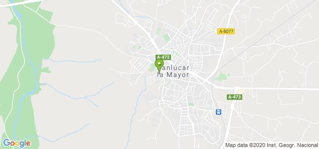 mapa de instituto nacional de la seguridad social sanlucar la mayor