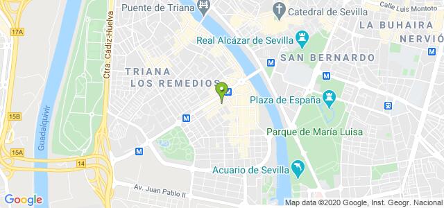 mapa de instituto nacional de la seguridad social sevilla 2