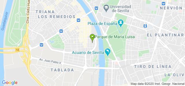 mapa de instituto social de la marina sevilla