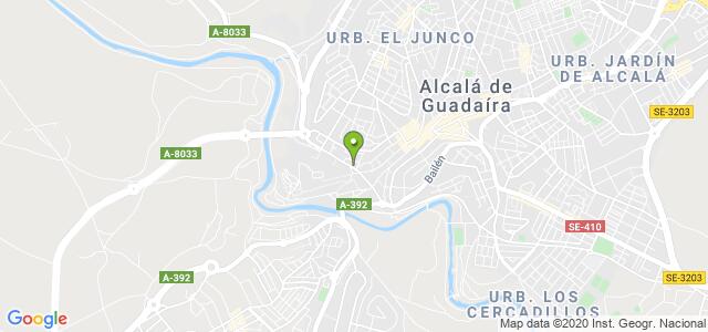 mapa de oficina de la seguridad social alcala de guadaira 2