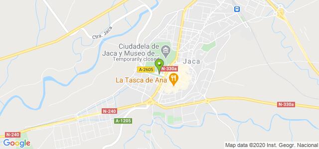 mapa de instituto nacional de la seguridad social jaca