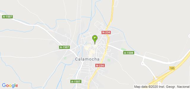 mapa de instituto nacional de la seguridad social calamocha