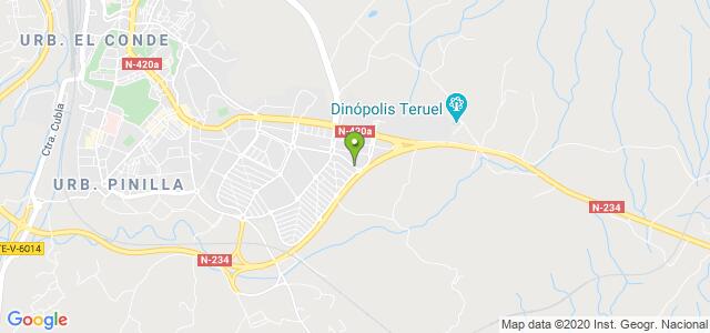 mapa de oficina de la seguridad social teruel 2