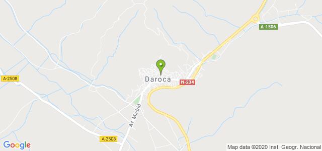 mapa de instituto nacional de la seguridad social daroca