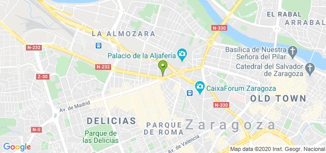 mapa de oficina de la seguridad social zaragoza 3