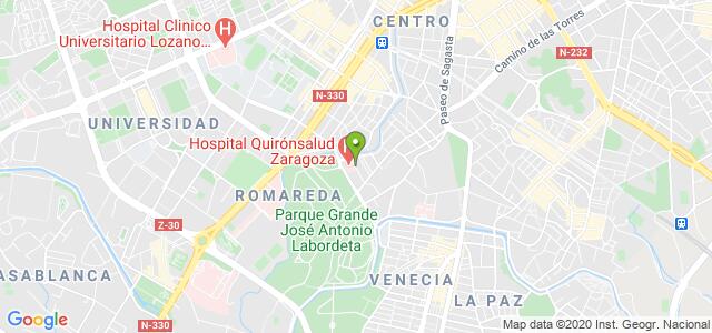 mapa de oficina de la seguridad social zaragoza 8