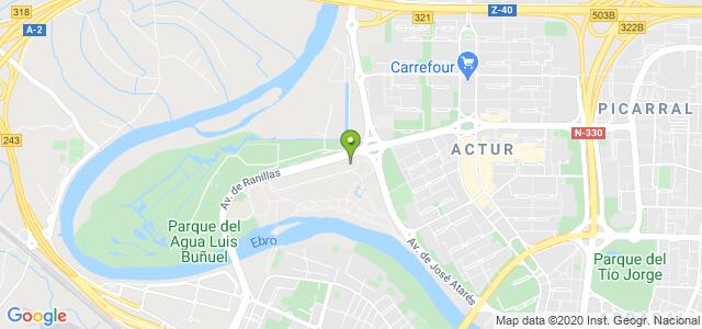 mapa de oficina de la seguridad social zaragoza 9