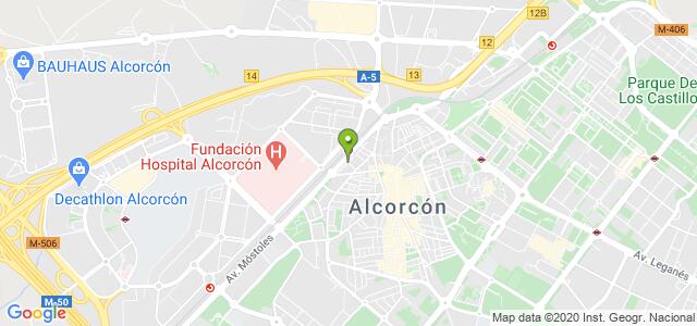 mapa de instituto nacional de la seguridad social alcorcon