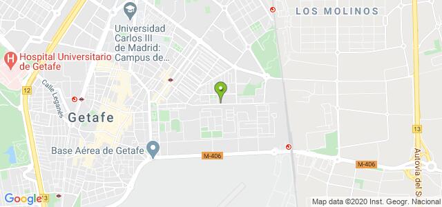 mapa de instituto nacional de la seguridad social getafe
