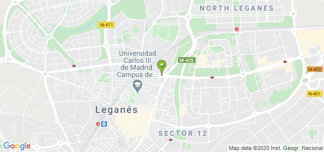 mapa de instituto nacional de la seguridad social leganes