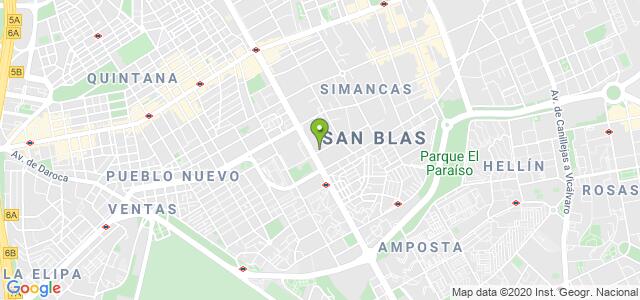 mapa de instituto nacional de la seguridad social madrid 2