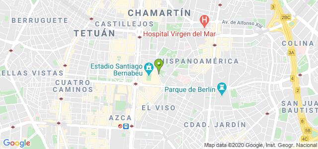 mapa de instituto nacional de la seguridad social madrid 12