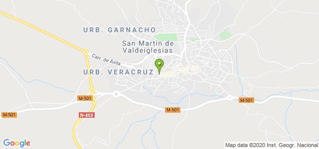 mapa de instituto nacional de la seguridad social san martin de valdeiglesias