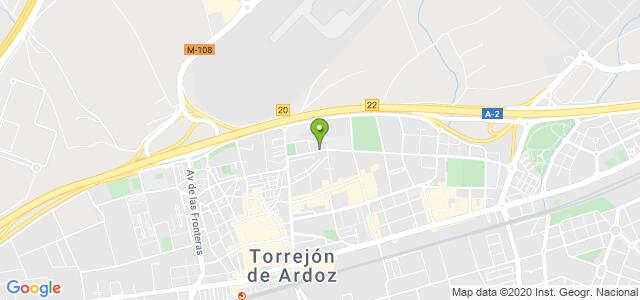 mapa de instituto nacional de la seguridad social torrejon de ardoz