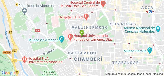 mapa de instituto social de la marina madrid 2