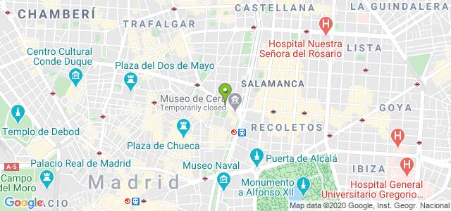 mapa de instituto social de la marina madrid 3