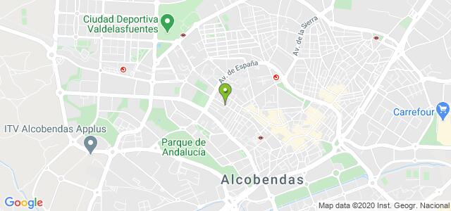 mapa de oficina de la seguridad social alcobendas 2