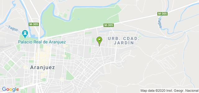 mapa de oficina de la seguridad social aranjuez 2