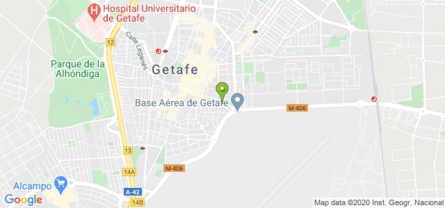 mapa de oficina de la seguridad social getafe 2