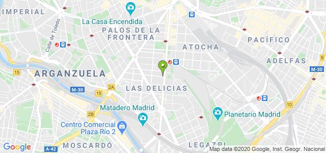 mapa de oficina de la seguridad social madrid 2