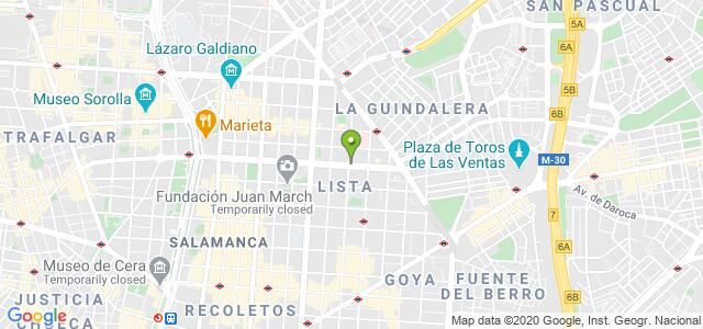 mapa de oficina de la seguridad social madrid 3