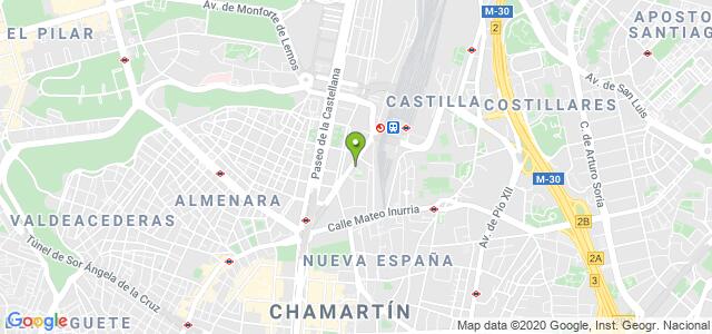 mapa de oficina de la seguridad social madrid 10