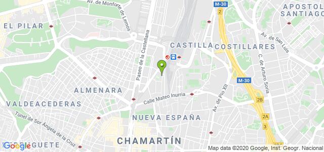 mapa de oficina de la seguridad social madrid 17