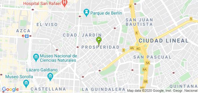 mapa de oficina de la seguridad social madrid 21
