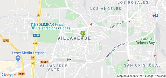 mapa de oficina de la seguridad social madrid 25