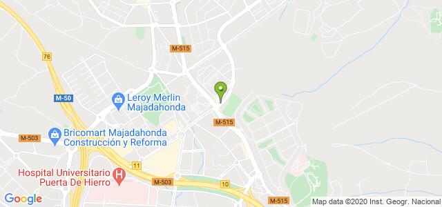 mapa de oficina de la seguridad social majadahonda 2