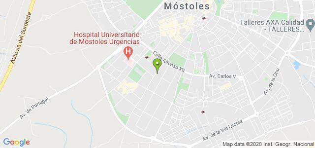 mapa de oficina de la seguridad social mostoles 2