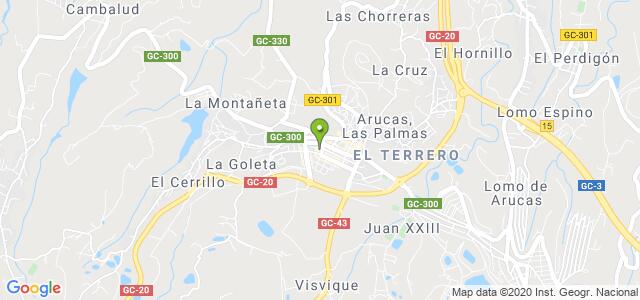 mapa de instituto nacional de la seguridad social arucas