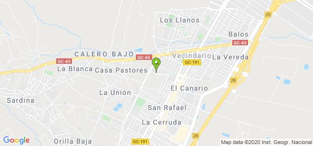 mapa de instituto nacional de la seguridad social santa lucia tirajana