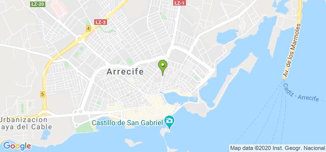 mapa de oficina de la seguridad social arrecife 2