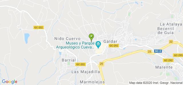 mapa de oficina de la seguridad social galdar