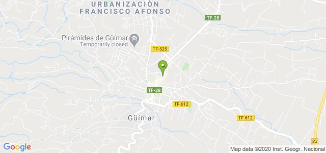 mapa de instituto nacional de la seguridad social guimar