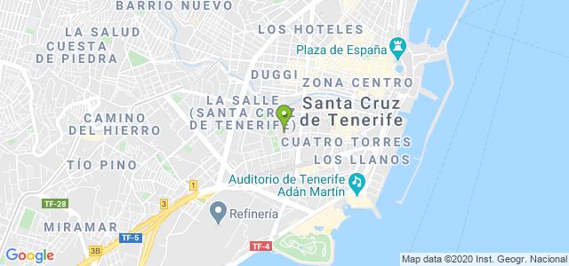 mapa de instituto nacional de la seguridad social santa cruz de tenerife 2