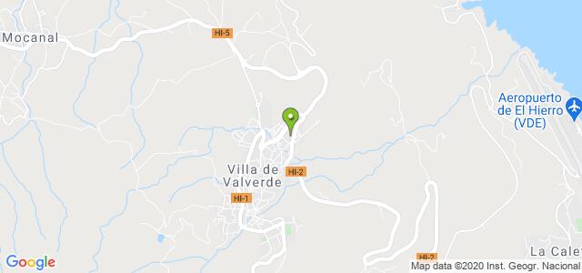 mapa de instituto nacional de la seguridad social valverde