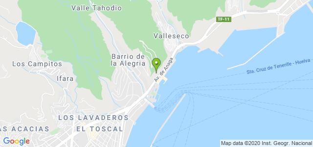 mapa de instituto social de la marina santa cruz de tenerife